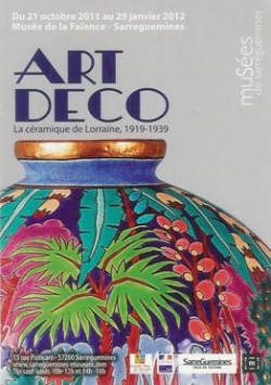 sarreguemines exposition art deco 2012